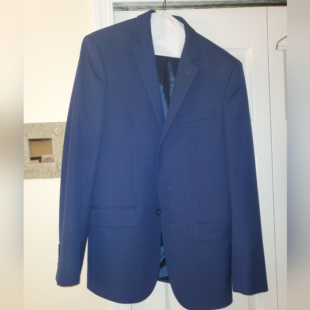 Van Heusen jacket men's 38R blue